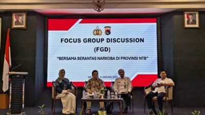 Kapolda NTB Gelar FGD Bersama Berantas Narkoba di Provinsi NTB