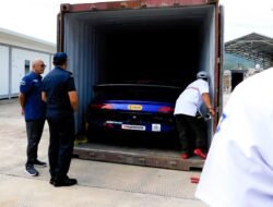 Mobil Audi R8 Milik Absolut Racing Tiba di Sirkuit Mandalika Jelang GT World Challenge