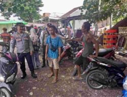 Jaga Keamanan Pasar! Polres Lombok Barat Beri Bimbingan Tukang Parkir