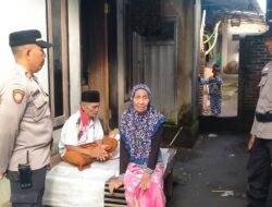 Kepedulian Polri: Polsek Kediri Berbagi di Dusun Bangket Dalem