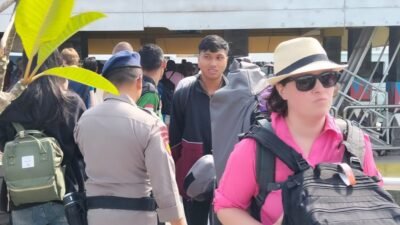 Lombok Barat Jaga Keamanan Laut, Polairud Kawal Ferry Senggigi