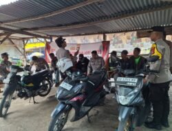 Polisi Gandeng Komunitas Parkir Jaga Keamanan Pasar Gerung
