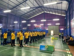 Sportivitas Tinggi Warnai Turnamen Badminton Polres Lombok Barat di Desa Kediri