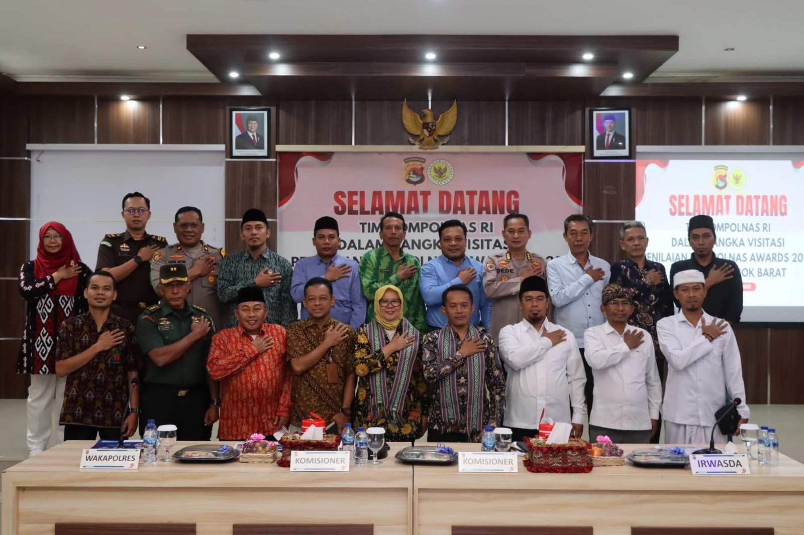 Polres Lombok Barat Dinilai Kompolnas untuk Penghargaan Nasional