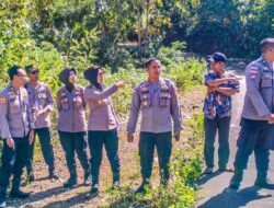 Optimalkan Lahan Pertanian, Polres Lombok Barat Dampingi Tim Polda NTB di Sekotong
