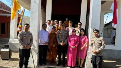 Polres Lombok Utara Resmikan Vihara Diraya Manggala, Simbol Nyata Inklusivitas