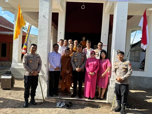 Polres Lombok Utara Resmikan Vihara Diraya Manggala, Simbol Nyata Inklusivitas