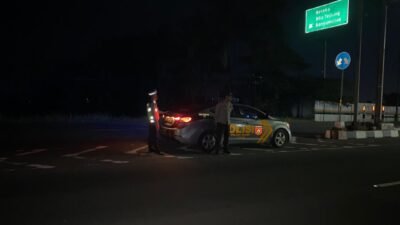 Polsek Kediri Intensifkan Patroli Blue Light di Bypass BIL dan Keling, Cegah 3C dan Balap Liar
