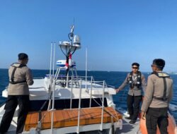 Patroli Laut Khusus MotoGP: KP XXI-2015 Ditpolairud Polda NTB Jaga Akses Wisatawan di Perairan Lombok