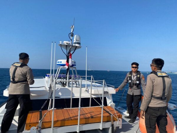 Patroli Laut Khusus MotoGP: KP XXI-2015 Ditpolairud Polda NTB Jaga Akses Wisatawan di Perairan Lombok