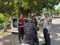 Tumbuhkan Kesadaran Berlalulintas, Satgas Preventif Operasi Zebra Rinjani 2025 Polres Bima Kembali Melaksanakan Sosialisasi
